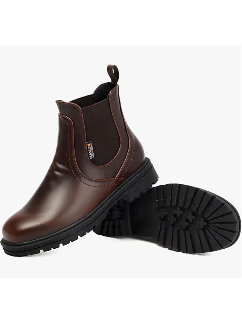 NEW Mens Chelsea Ankle Boots Slip on Boots Dress 12